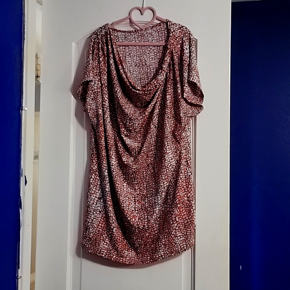 Covington Reptile Print Blouse